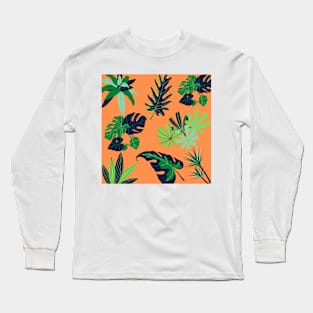 Beautiful Summer Leaves Long Sleeve T-Shirt